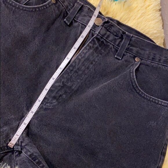 Vintage Backroads Blues High Waist Shorts Sz 32 - Picture 4 of 5